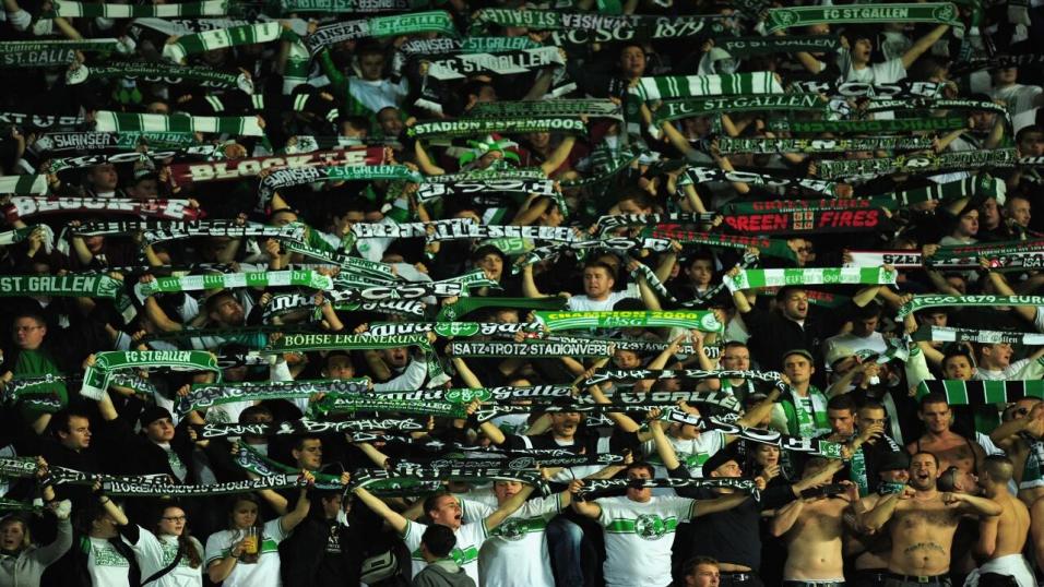 St Gallen fans
